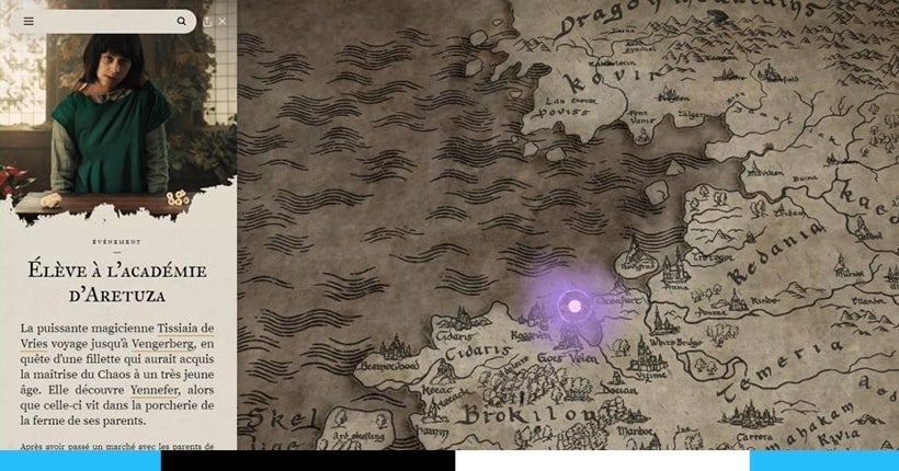 Une Carte Interactive De The Witcher Pour Tout Comprendre De Lunivers