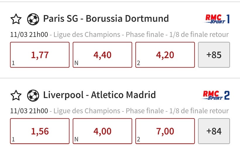 Comment Sont Calcul Es Les Cotes Des Paris Que Vous Faites Chaque Match