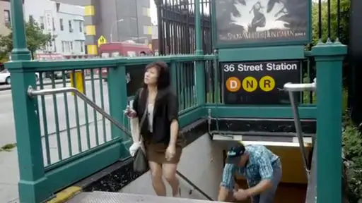 New York Video Stairs
