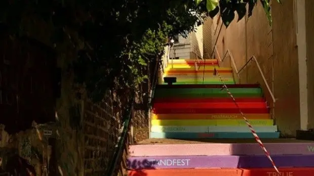 Rainbow Staircase