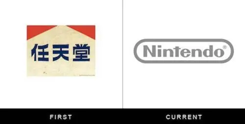 Evolution des logos de marques célèbres