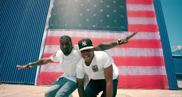 Jay Z et Kanye West en mode Godzilla dans Paris