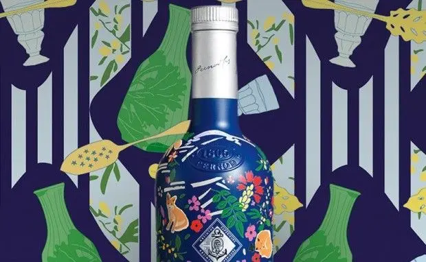 La bouteille d’Absinthe de Pernod et Maison Kitsuné