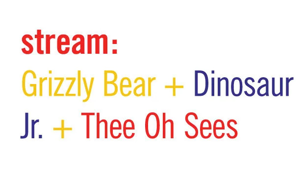 Grizzly Bear, Dinozaur Jr., Thee Oh Sees : Leurs trois nouveaux albums en stream intégral !