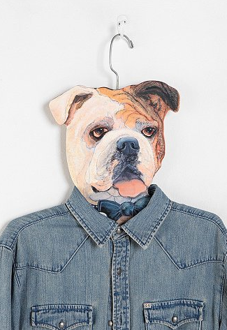 Les cintres animaux domestiques Urban Outfitters