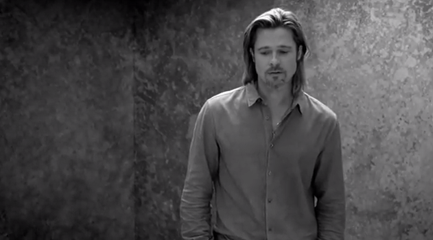 Brad Pitt brut, très brut, dans le clip de campagne Chanel numéro 5
