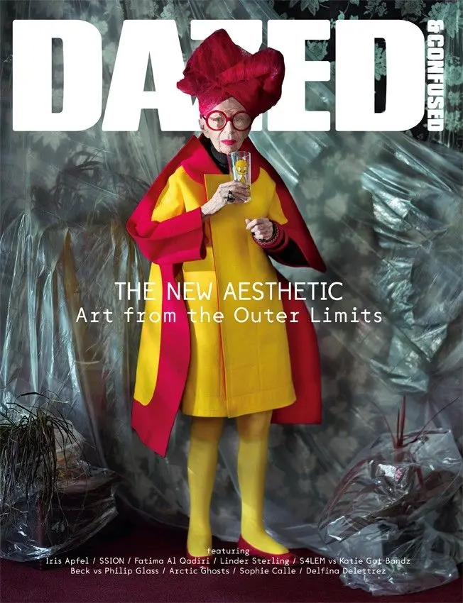 Iris Apfel, icône fashion de 91 ans, fait la cover de Dazed & Confused