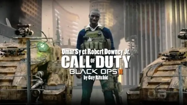 Omar Sy et Robert Downey pour Call of duty : Black Ops 2