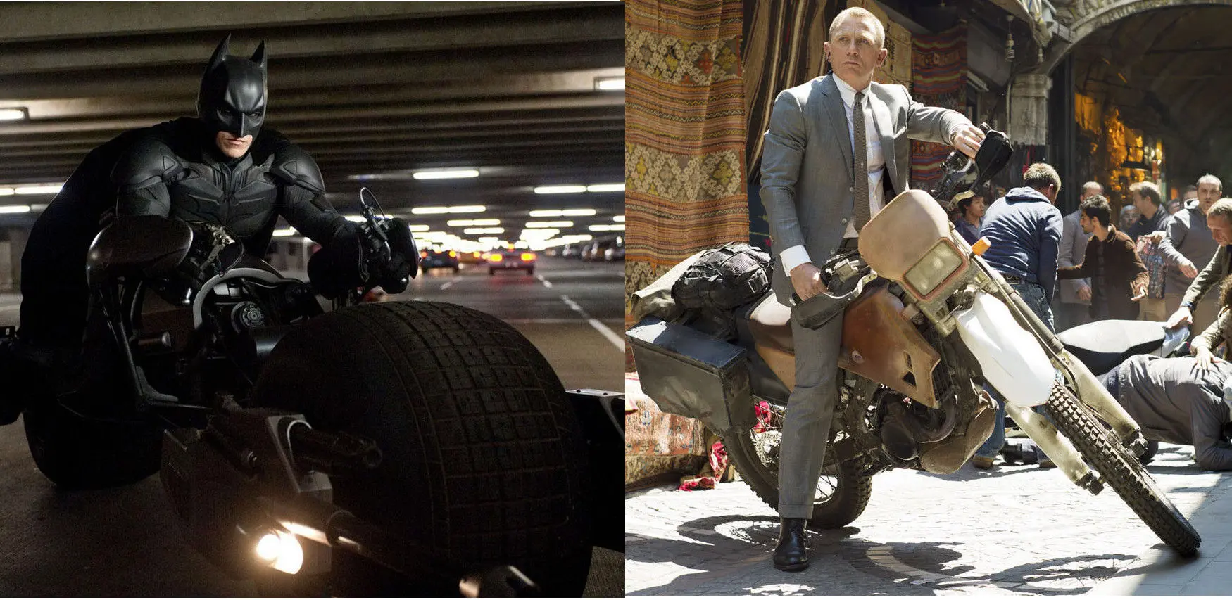 Batman et James Bond en 2012 : même combat ?
