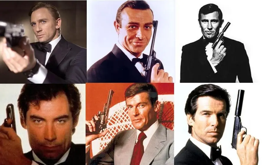 Les 22 James Bond réunis dans une vidéo de deux heures