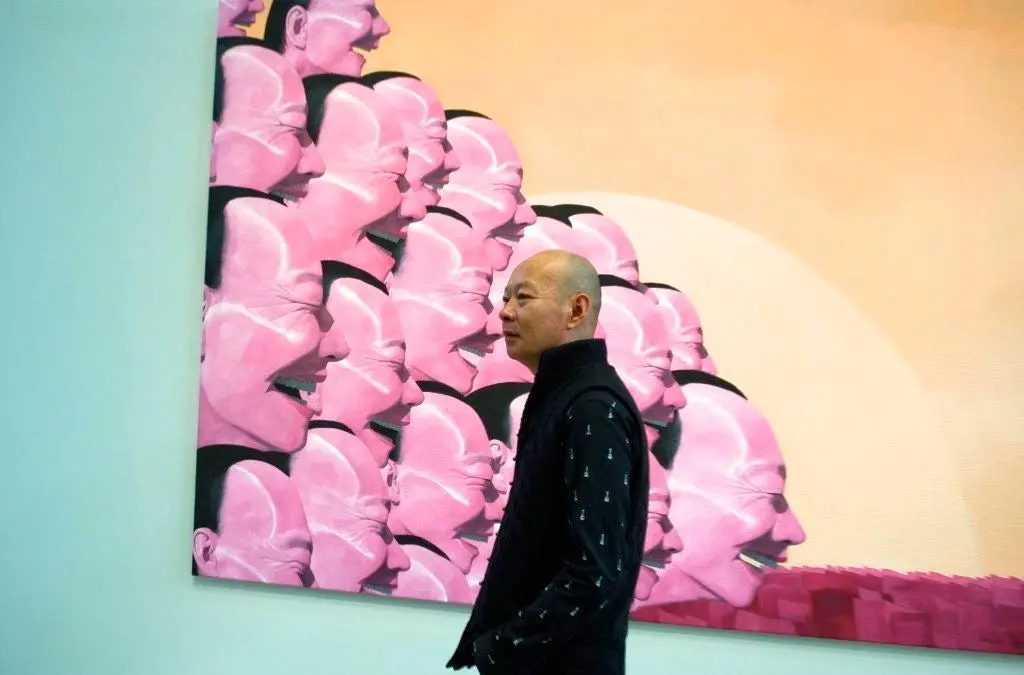 Expo : Yue Minjun – “L’ombre d’un fou rire” à la Fondation Cartier