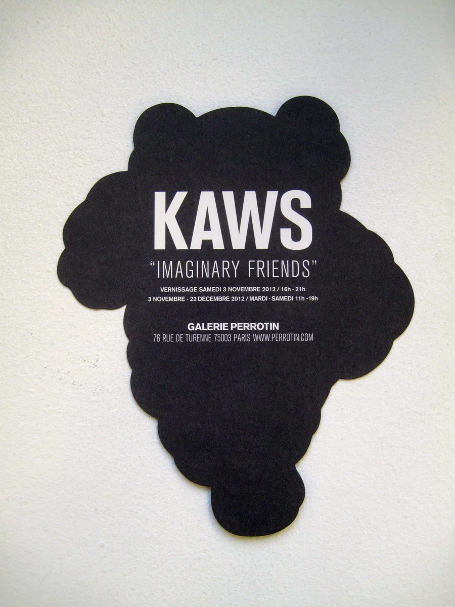 Expo : Kaws – “Imaginary Friend” @Galerie Perrotin