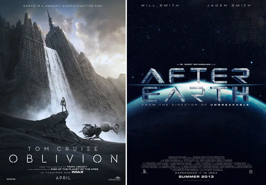 Will Smith contre Tom Cruise, After Earth contre Oblivion