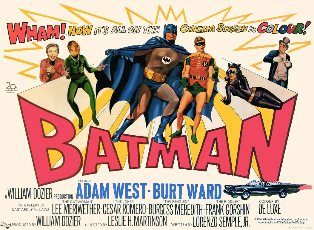 Illustration : l’évolution du logo Batman