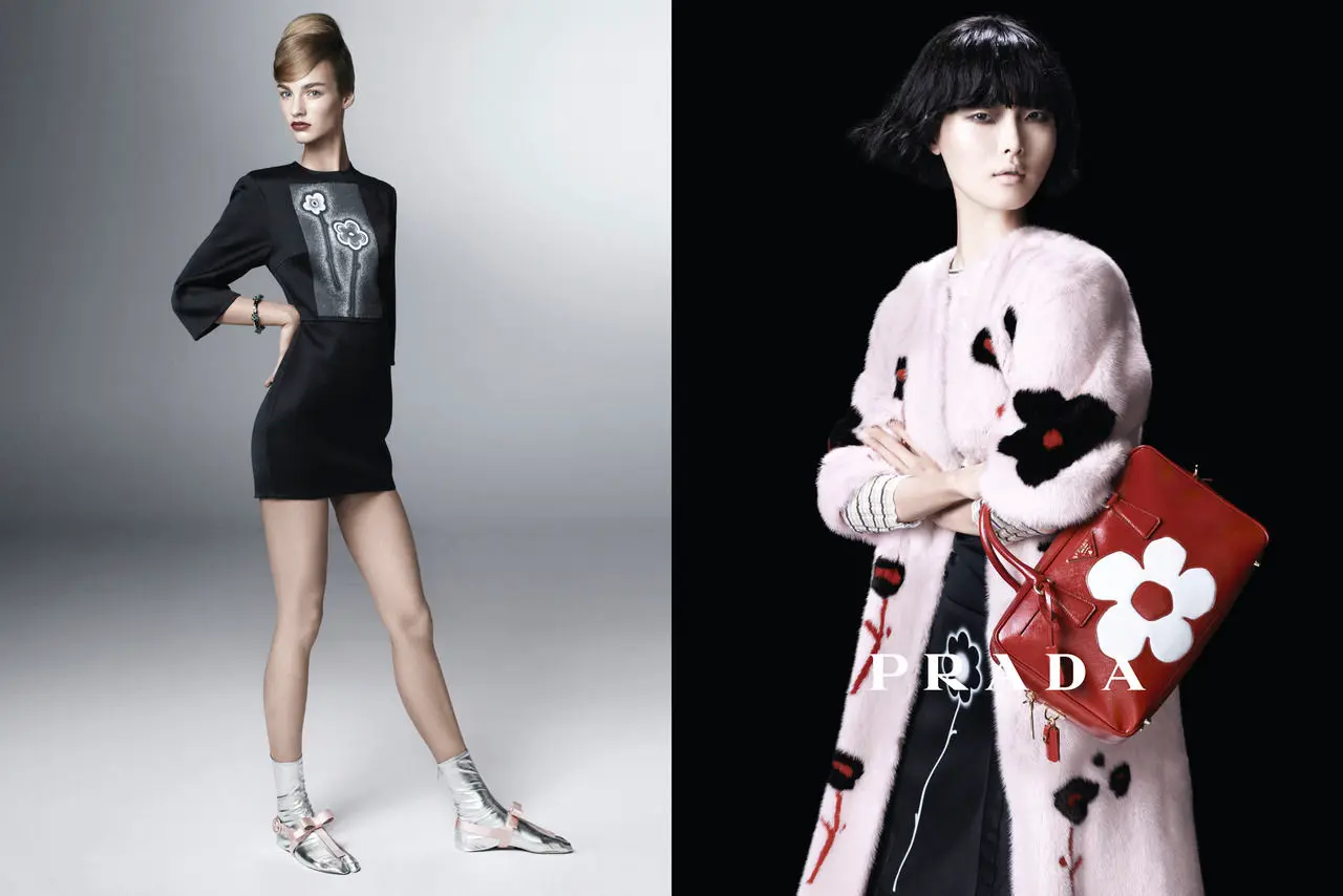 La campagne ultra-minimaliste de Prada pour le printemps-été 2013