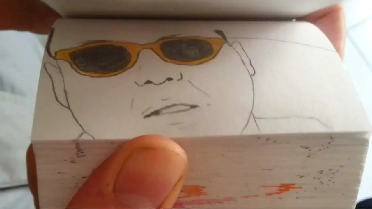 Un flipbook réalisé autour du clip de Gangnam Style