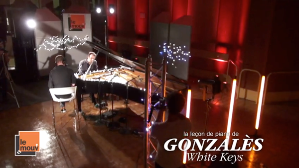 Live : les touches blanches de Gonzales