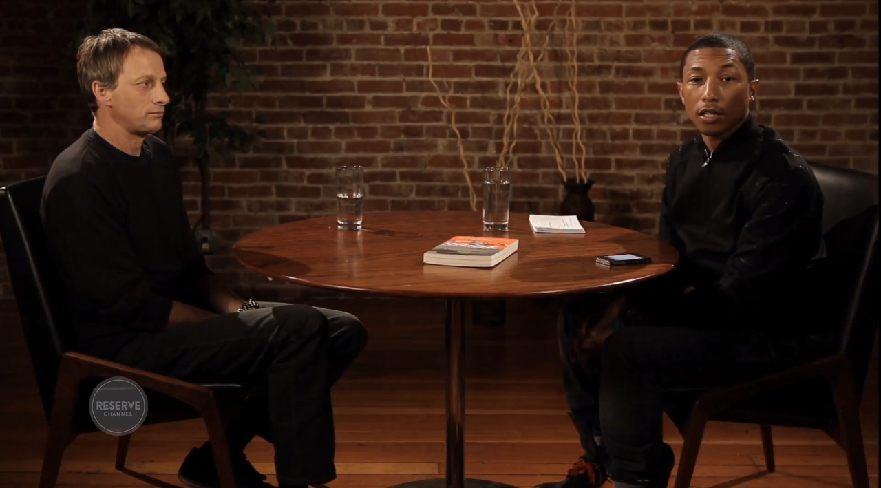 Vidéo : quand Pharrell Williams rencontre Tony Hawk