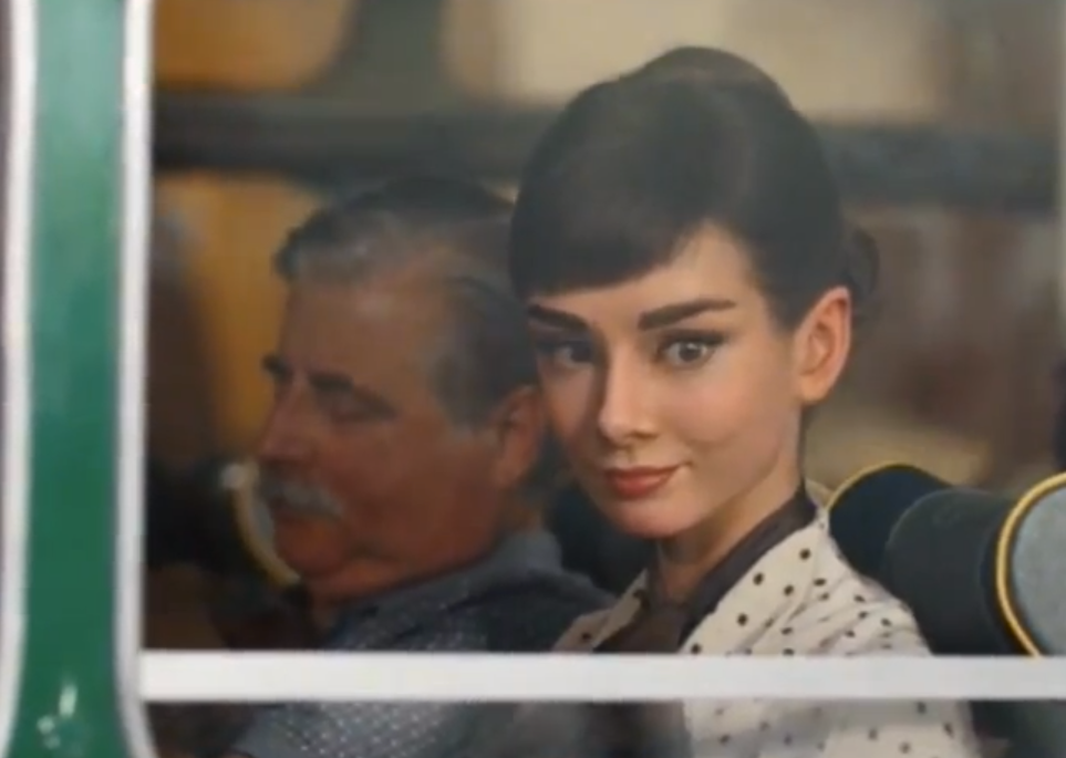 Audrey Hepburn renaît à travers une publicité