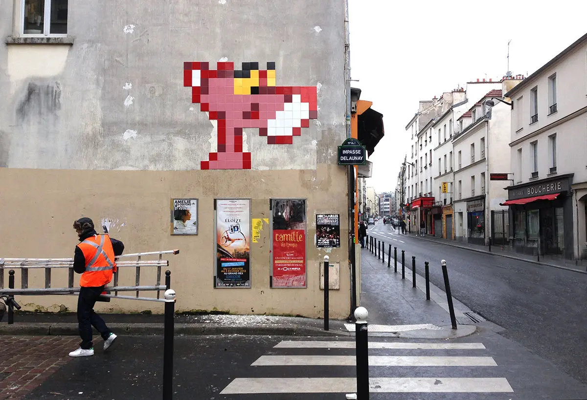 Space Invader est de retour à Paris