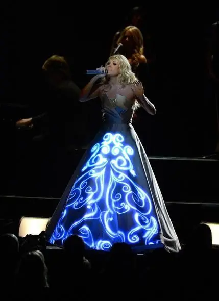 Carrie Underwood se prend pour un Home Cinema aux Grammys