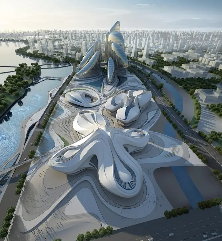 Le projet titanesque de Zaha Hadid Architects en Chine