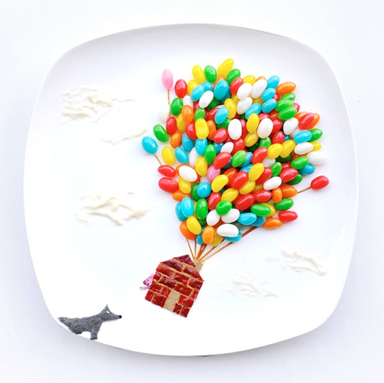 La Revue Instagram : Le Food Art de Red (Hong-Yi)