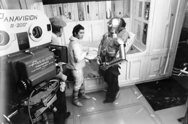 Archives : images rares du tournage de Star Wars