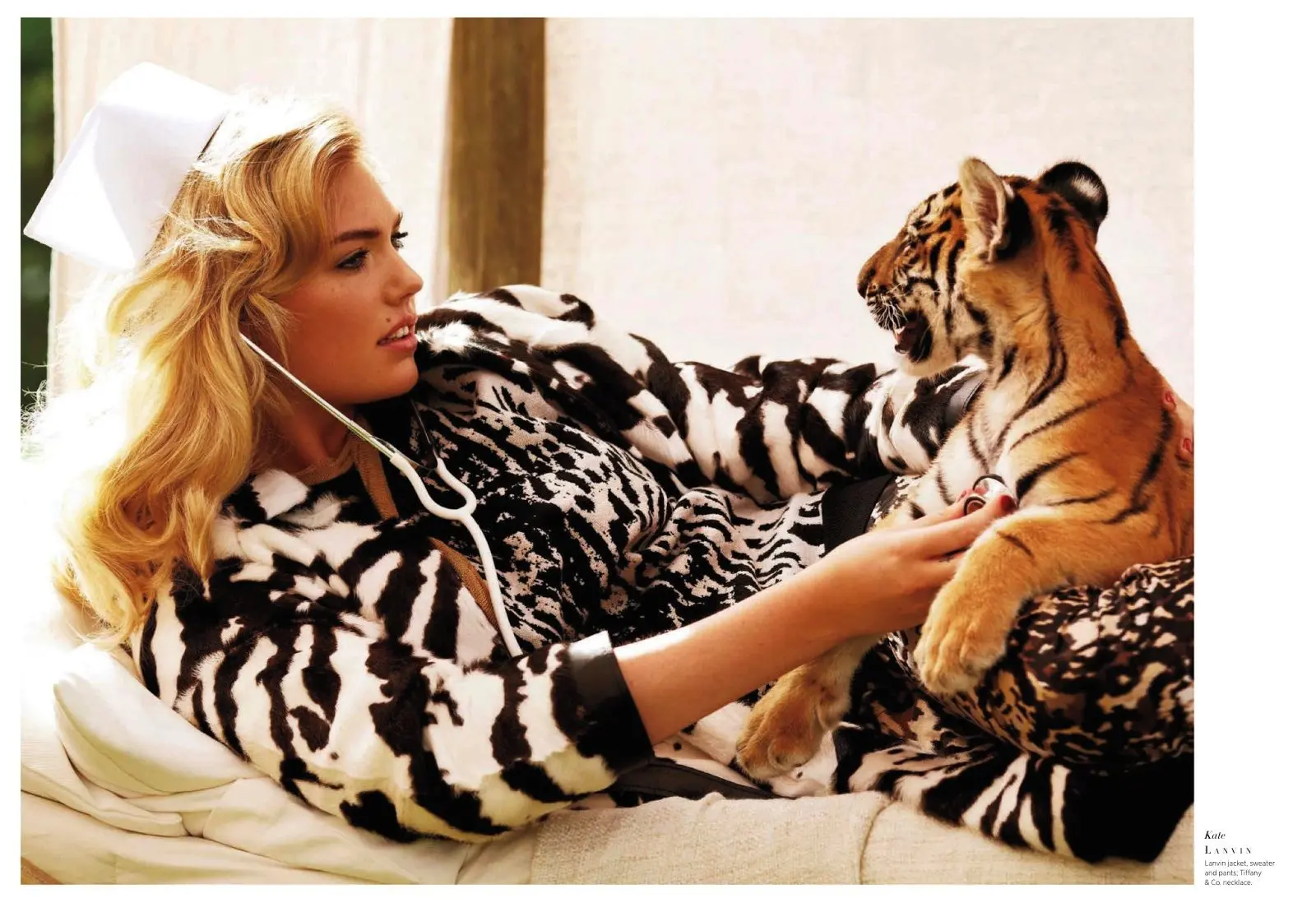 “The animal nursery” : Des tops et des bébés tigres