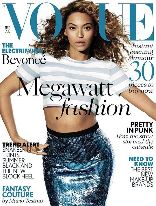 Beyonce en cover de Vogue UK