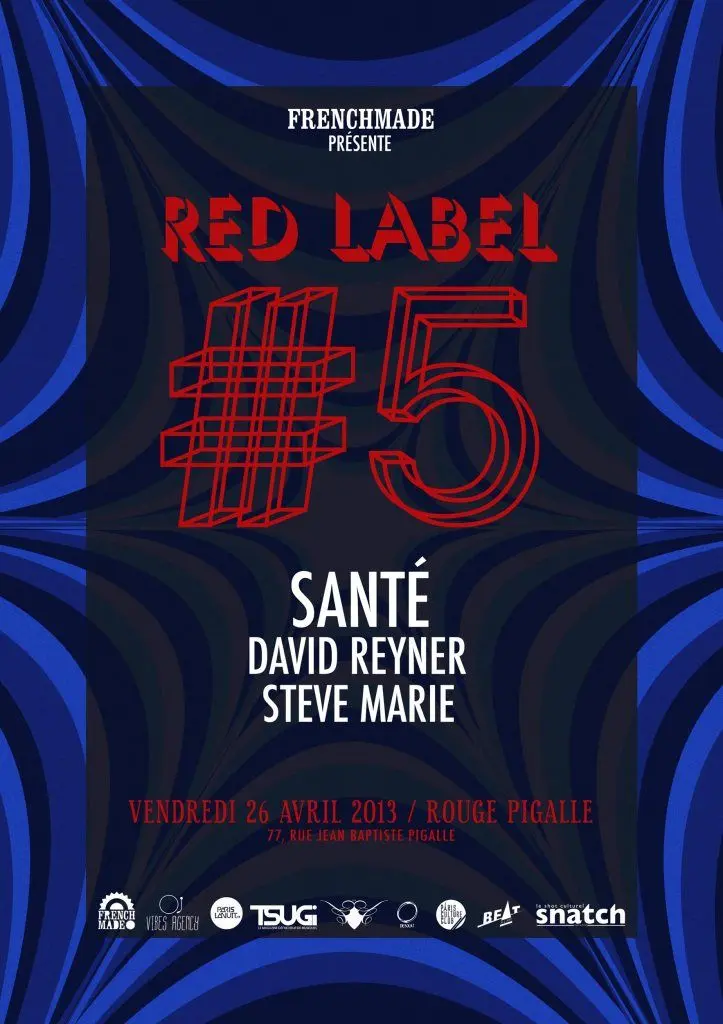 Concours : Red Label #5 à Rouge Pigalle, le 26 avril