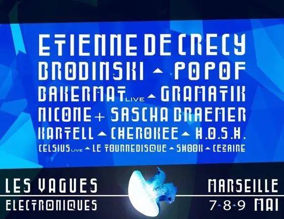 Concours : Les Vagues Electroniques à Marseille du 7 au 9 mai