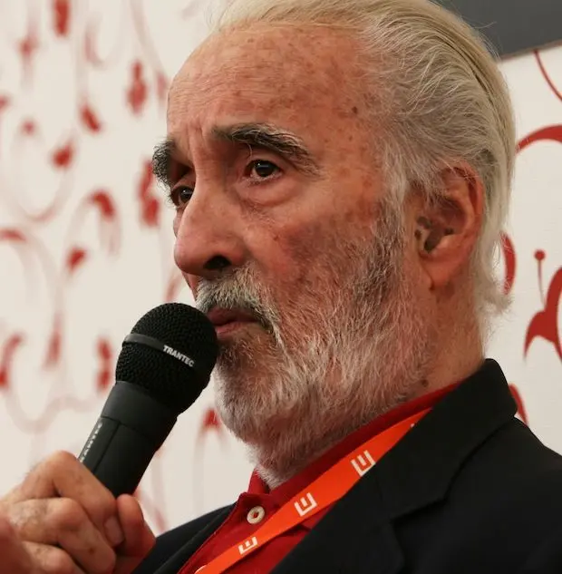 Christopher Lee, 91 ans, va sortir un disque de heavy metal