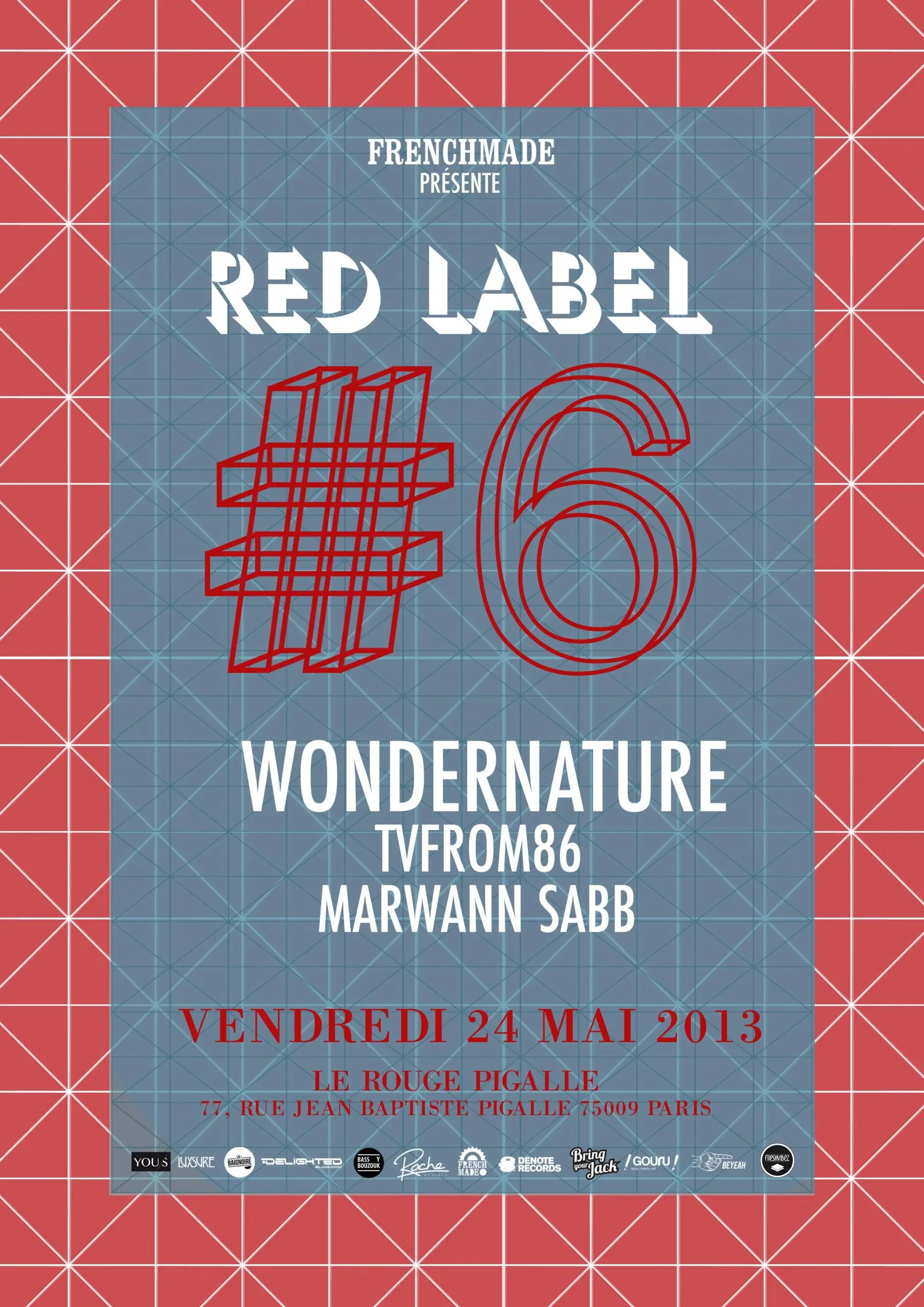 Concours : Red Label #6 au Rouge Pigalle, le 24 mai