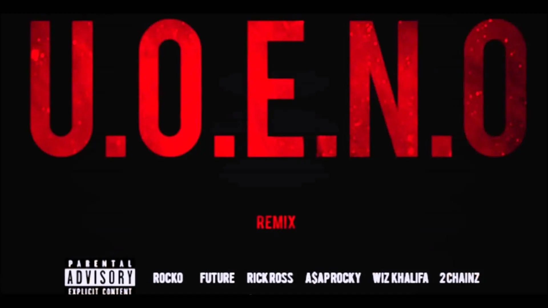Black Hippy emporte la palme du meilleur remix de U.O.E.N.O