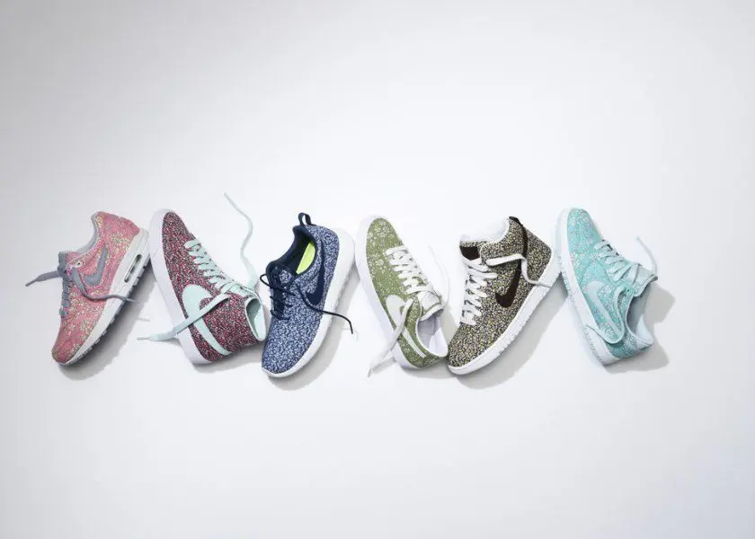 Nike x Liberty London : La custo fleurie made by Nike ID