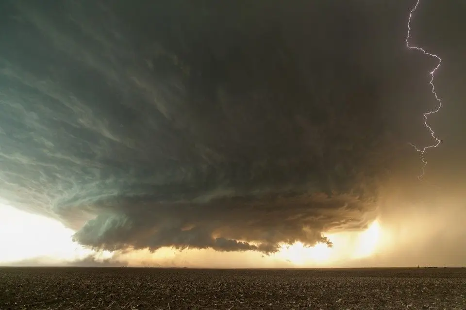 Vidéo : un orage supercellulaire filmé au Texas