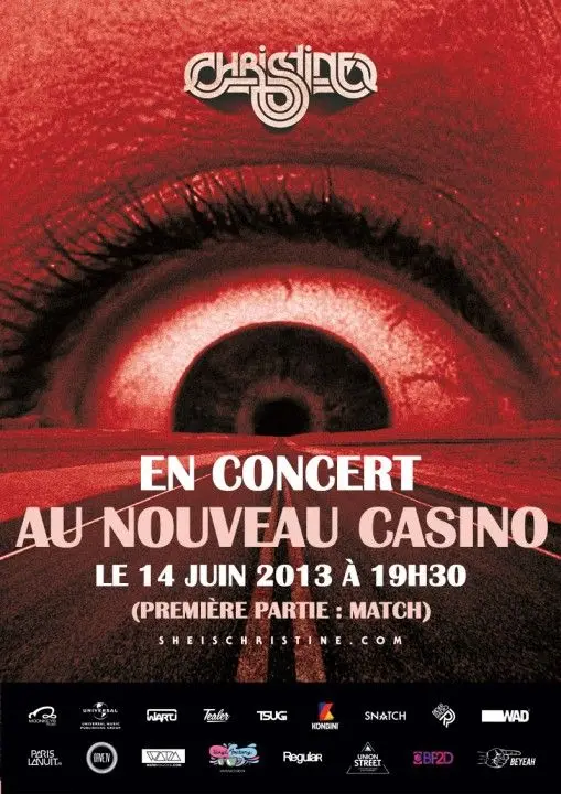 Concours : Christine au Nouveau Casino le 14 juin