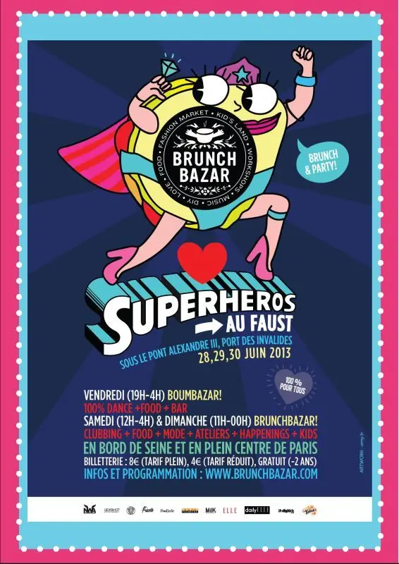 Concours and FestiVine : BrunchBazar au Faust, le 29 juin