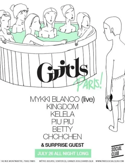 Concours : Girls Girls Girls au Social Club le 26 juillet