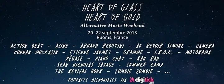 Heart Of Glass, Heart Of Gold, le teaser du festival “into the wild”