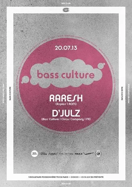 Concours : Bass Culture au Rex Club le 20 juillet