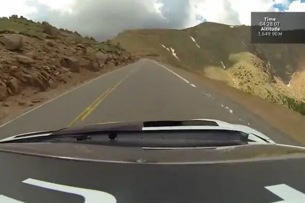 Vidéo : dans la voiture de Sébastien Loeb à Pikes Peak