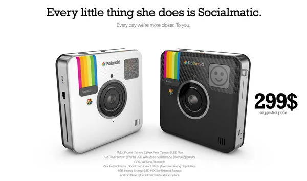 L’appareil photo Instagram-Polaroid a un prix