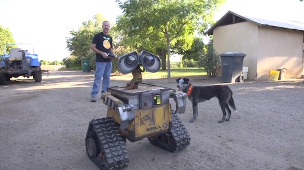 Vidéo : le robot Wall-E existe
