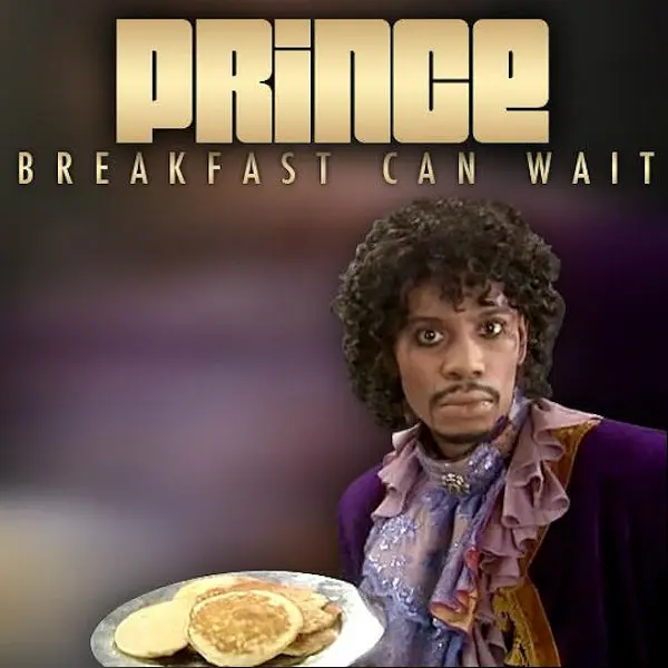 Prince : l’incroyable pochette du titre “Breakfast Can Wait”