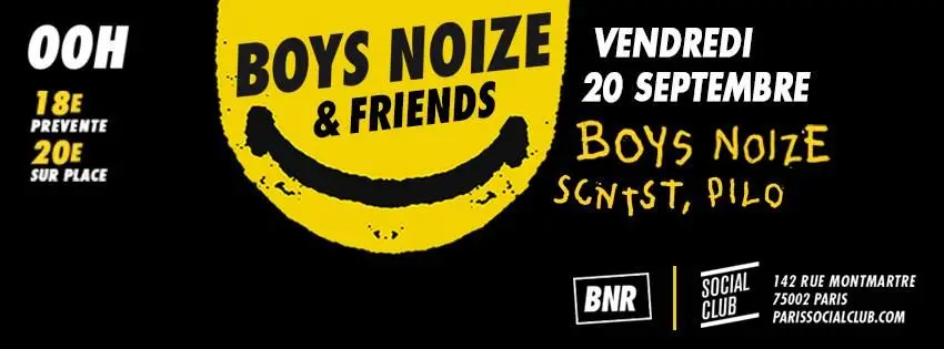 Concours : Boys Noize au Social Club le 20 septembre
