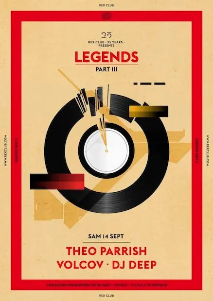 Concours : Legends Part III au Rex Club le 14 septembre