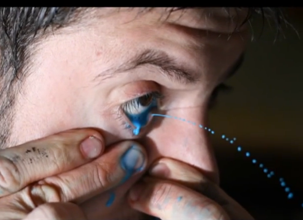 Vidéo : l’artiste qui peignait avec ses yeux