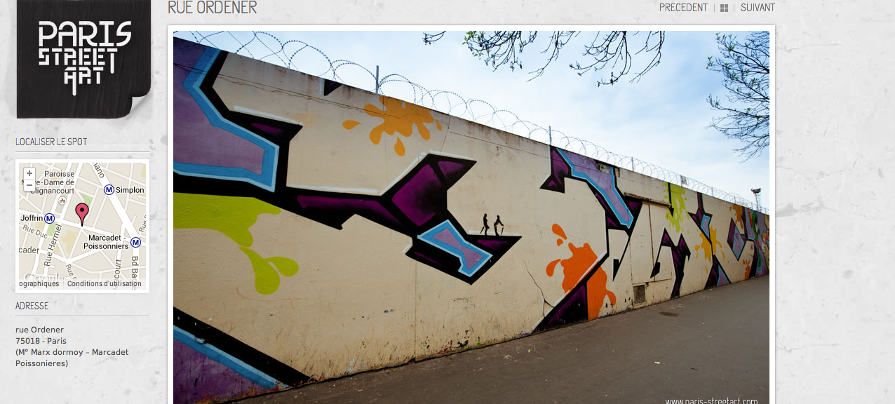 Les mystères graffiti de Paris dévoilés dans une appli